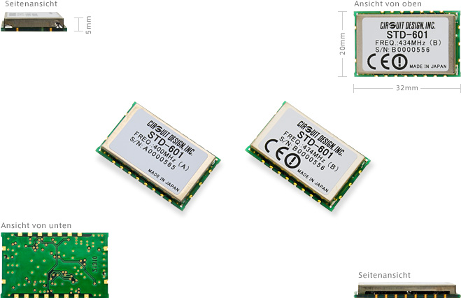 STD-601A/B product images